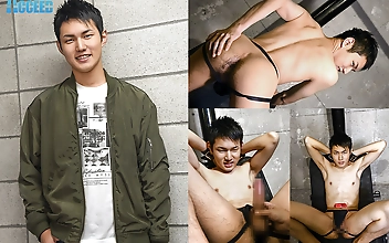 18歳の敏感アナル！！身体をよじらせ感じまくる姿が超エロい！