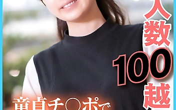 体験人数100越えビッチ 童貞チ○ポで初中出し体験！